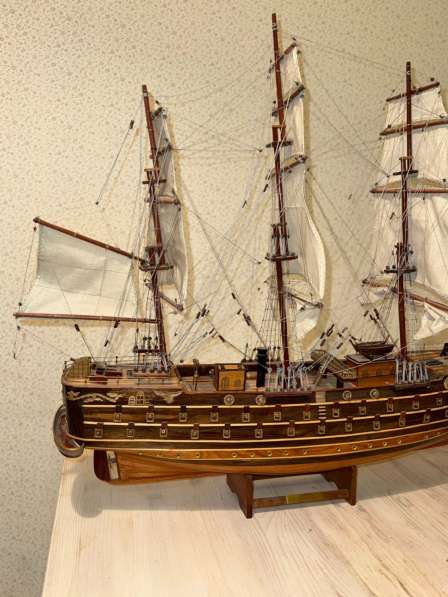 Модель парусного корабля Le Napoleon в Санкт-Петербурге фото 3
