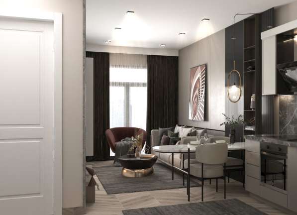 3-к. квартира 77м&sup2; Турция, Мерсин, Мезитли в фото 4