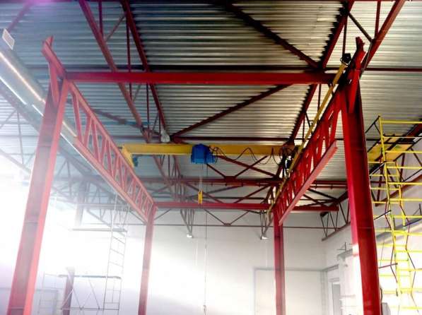 Монтаж крановой эстакады для мостового крана, кран-балки в Красноярске фото 3