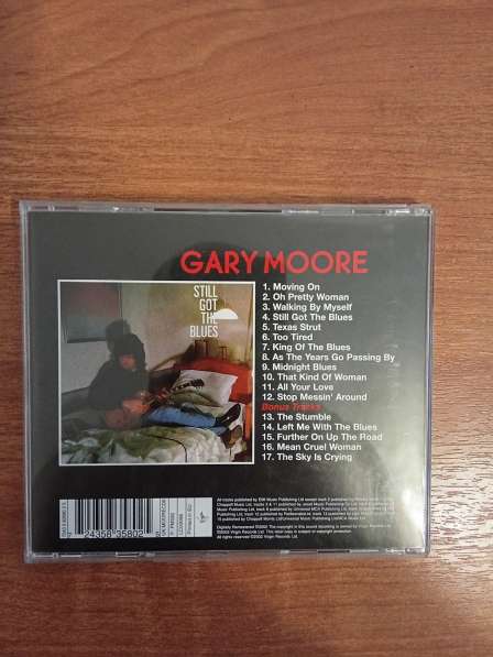 Gary Moore Still got the blues CD 1990/2003 в Санкт-Петербурге фото 6