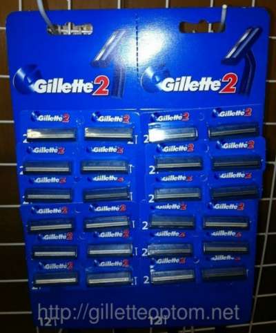 Одноразовые станки Gillette2 оптом