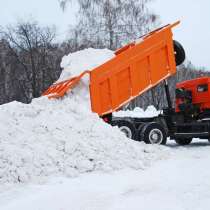 Уборка и вывоз снега самосвалами, в Нижнем Новгороде