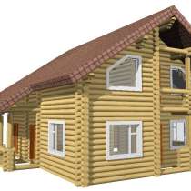 Проектирование срубов деревянных домов, брус, оцилиндровка, в Красноярске