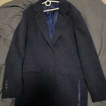 Пиджак синий плотный, в Челябинске