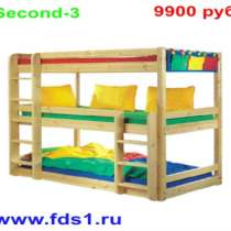 Трехъярусная кровать "Second 3” дл Second 3, в Москве