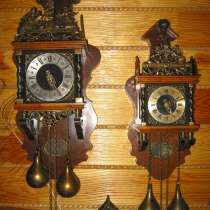 Старинные настенные голландские часы с боем, в г.Брест