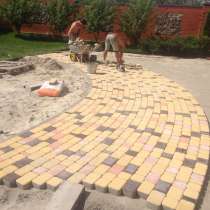 Укладка тротуарной плитки краснодар, в Краснодаре