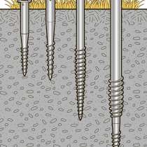 Фундамент на винтовых сваях, в Туапсе