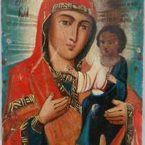 Икона русская старинная Божья Матерь (X265), в Москве