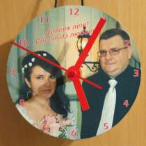 Изготовление сувенирных часов на заказ, в Москве