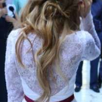 Свадебное платье сшито на заказ б/у, в Москве