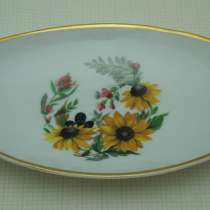 Gerold Porzellan лоток блюдо фарфоровое Цветы (U312), в Москве