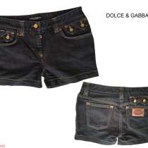 Dolce&Gabbana женские джинсовые шорты новые S 100% authentic, в г.София