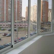 Раздвижные алюминиевые окна на балкон. Без предоплаты, в Подольске
