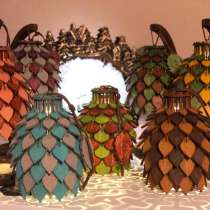 Светильники-шишки из натуральных материалов, в Москве