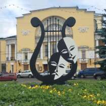 Арт-объект "Лира", в Москве