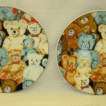 Laura Lys тарелки дизайнерские Медвежата 2 шт. (X338), в Москве