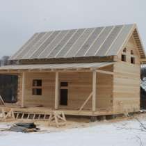 Срубы домов из Костромы, в Москве