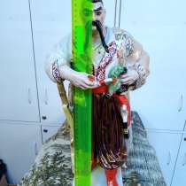 Фарфоровая фигурка большая Казак Тарас Бульба.48cm, в Москве