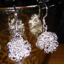 Серебрянные серьги, стиль Tiffany, в Санкт-Петербурге