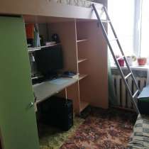 Уголок школьника, кровать чердак+стол, в Смоленске
