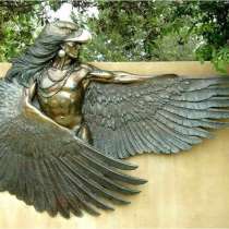 Скульптура креативная"Человек-Орел"., в Краснодаре