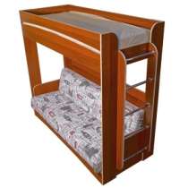 Кровать-чердак "Дарья" орех Евромебель, в Новокузнецке